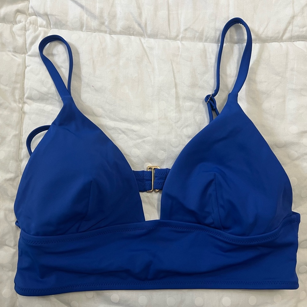 Victoria secrets Blue Women's bikini top size m